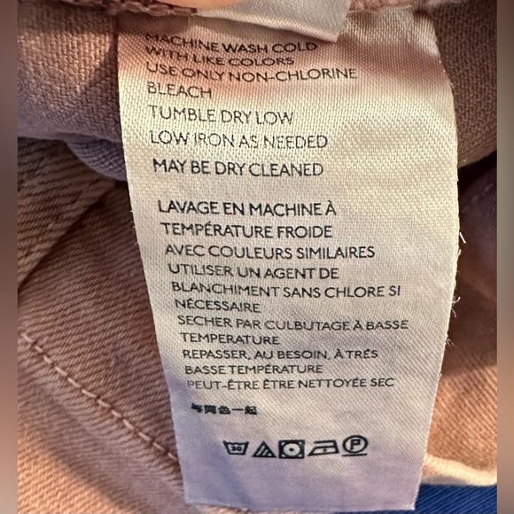 New WE THE FREE People Virgo Front Zip Mini Jean Skirt Mauve Denim Exposed Zip - Picture 5 of 7